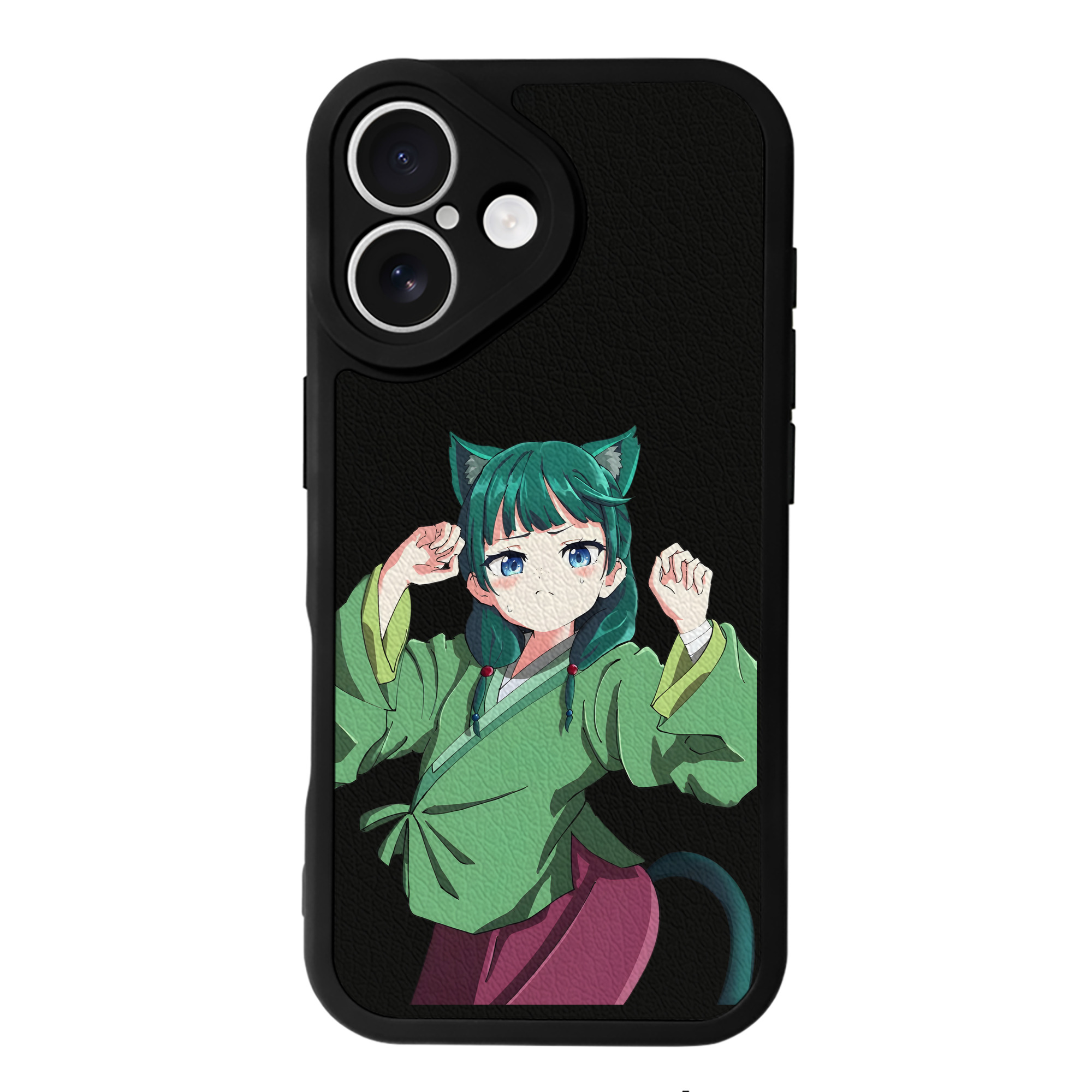 （画像用） 薬屋のひとりごと The Apothecary Diaries 【iPhone 16シリーズ対応】シリコンスマホケース（レザー調） 材質：シリコン